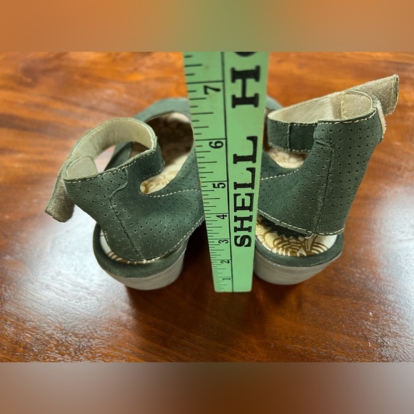 Fly London Yala' Perforated Leather Sandals - Picture 12 of 12